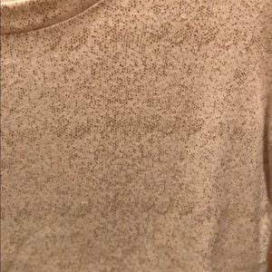J. Crew Tops - Jcrew gold flecked tee - size M J. Crew Tops - Jcrew gold flecked tee - size M